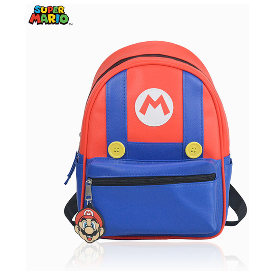 Super Mario Kindergarten Backpack Male and Female Children Cartoon Mario School Children Children's Schoolbag Light Schoolbag
