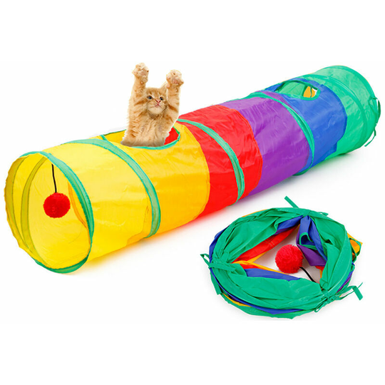 B18207 Two Barrel Collapsible Cat Channel Color