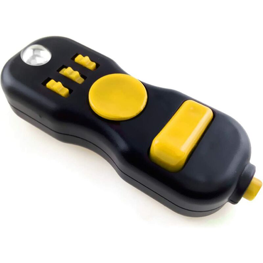 Fidget Toy with 6 Functions Perfect Fidget for Stress Relief-(Random Color)