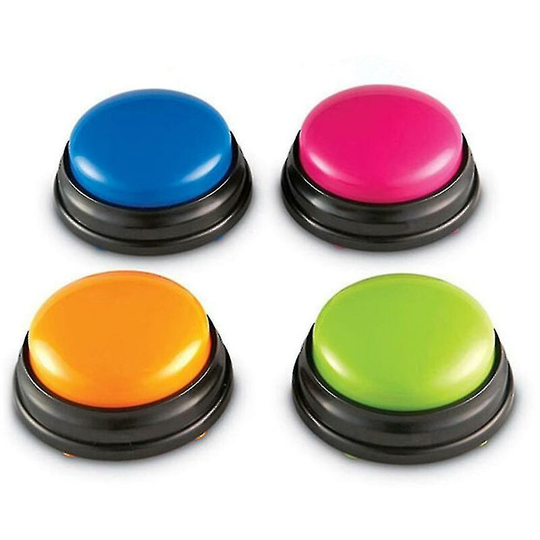 4pcs Interactive Dog Personalized Sound Buttons