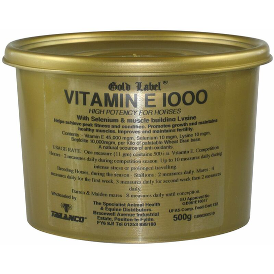 Vitamin e 1000 - 500 Gm - E500 - Gold Label
