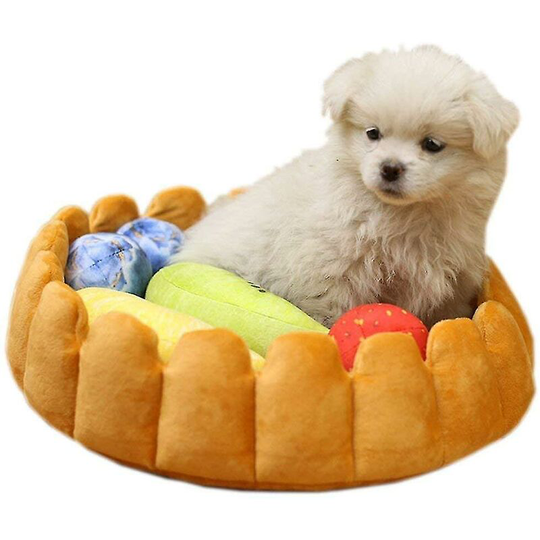 Cat Bed, Fashion Pet Pad Bed Removable Update Winter Plush Nest