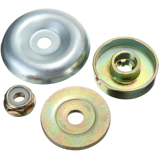 4pcs Replacement Metal Gearbox Blade Nut Fixing Kit for Strimmer Brushcutter for Lawn Mower Trimmer Brush Cutter