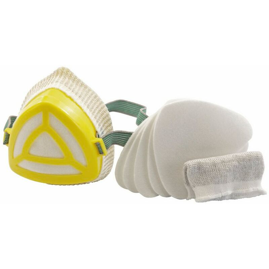 18058 - Comfort Dust Mask and 5 Filters - Draper