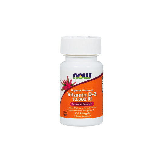 Now Foods Vitamin D-3, 10000iu x 120 Softgels