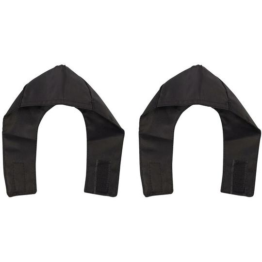 2x Nylon Cat Muzzles, Cat Face Mask, Cat Grooming Tools, Black s