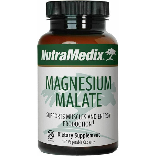 NutraMedix, Magnesium Malate, 120 Vegetable Capsules
