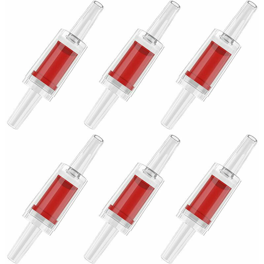 Aquarium check valve parts for common air pump plastic one way check valve pump protector