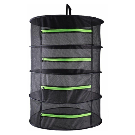 4Layers Weed Dryer, 60cm Hanging Drying Net, Foldable Drying Net for Hydroponic Plants, Fish, Weeds