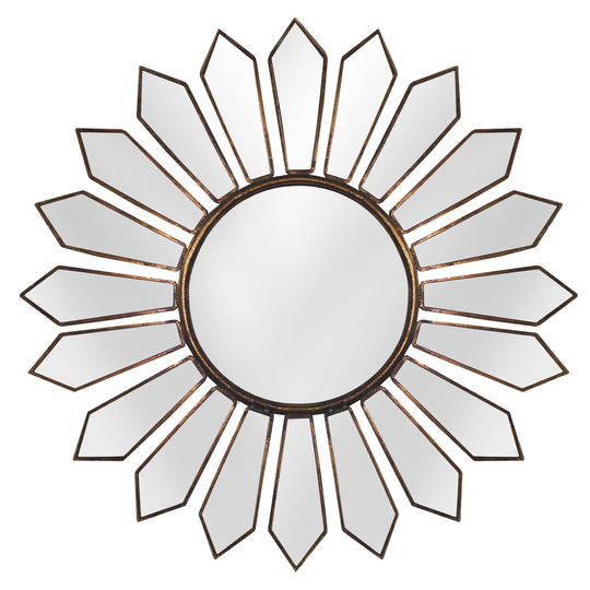 Hannah Petal Wall Accent Mirror
