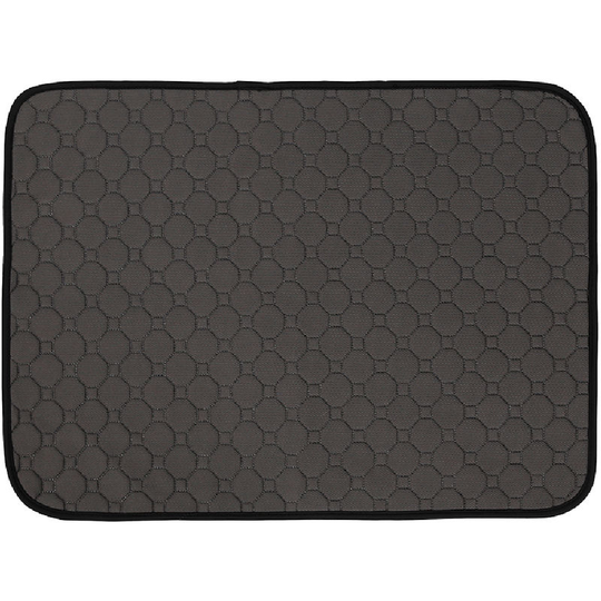 Dog Pee Pads Pet Training Mat for Dogs Cats Rabbit Grey,L
