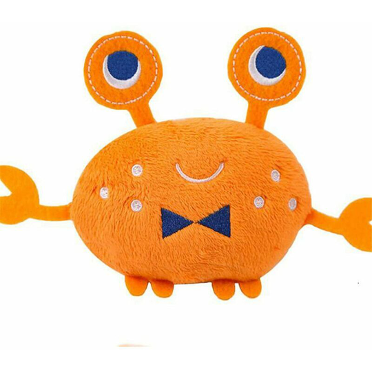 Crab Shaped Crab Shaped Plush Pet Toy for Dog, Interactive Toy, Crab