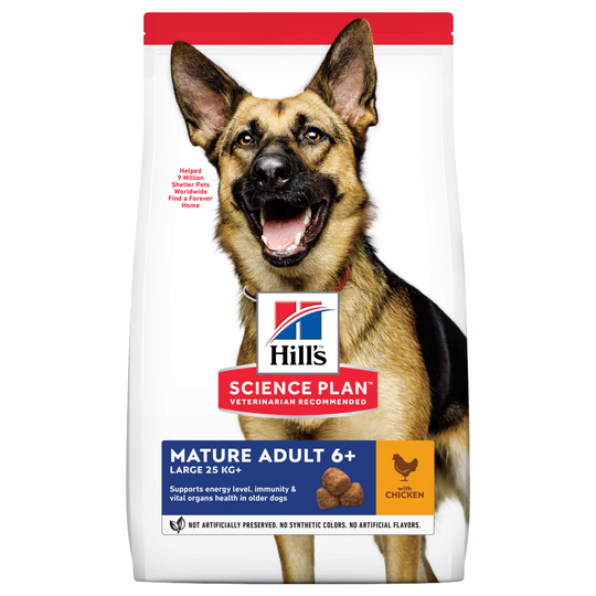 Hill's Science Plan Mature Adult 6+ Large Breed with Chicken - 14kg