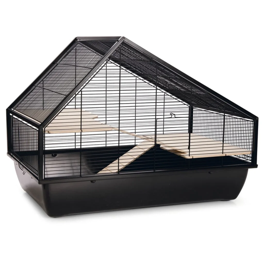 Beeztees Rodent Cage Boas 76 x 46 x 57cm Black