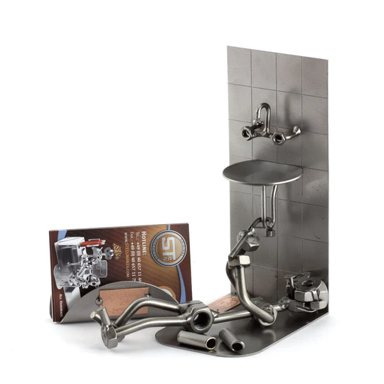 Plumber Screw Man Place Card Holder