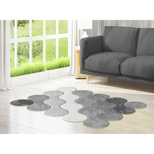 Spataro Machine Woven Grey Rug