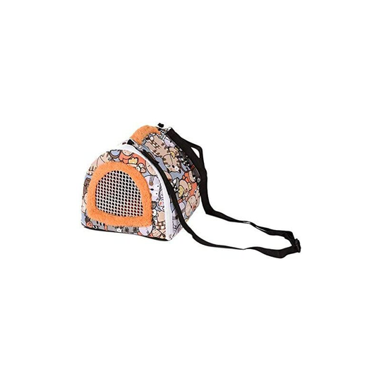 Portable Carrier Bag for Small Animals Hedgehogs, Hamsters, Guinea Pigs, Rats, Chinchillas Carrier Bag for Small Animals