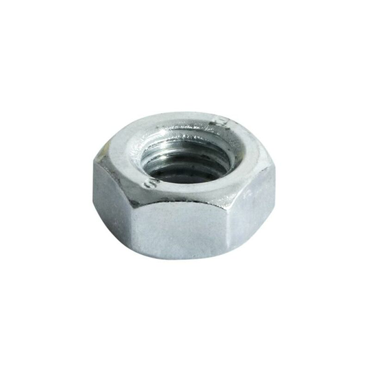 Timco - M10 Zinc Hex Full Bolt Nuts Qty 100