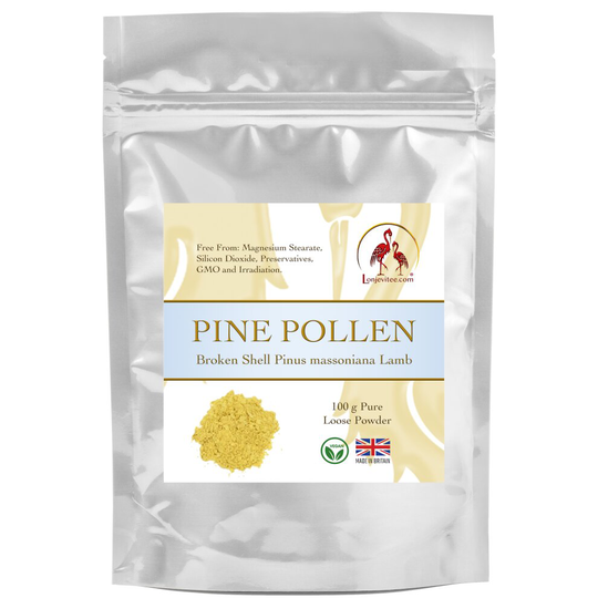 Lonjevitee Pine Pollen Broken Shell Loose Powder 100 g