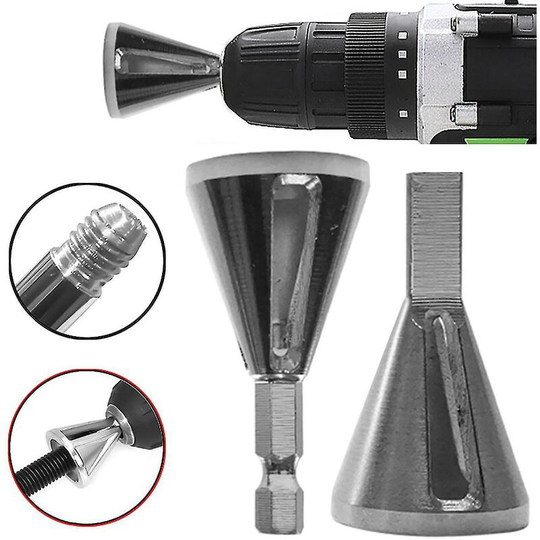 Alloy Deburring External Burnish Bolt Nut Drill Bar Removal Burr Tool,Tripod Chamferer,11