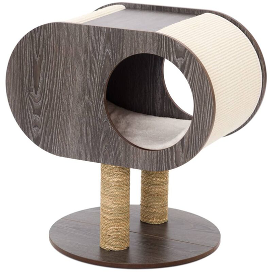 Cat Tree Cocoon Molly 48x48x62 cm Grey Jack And Vanilla Grey