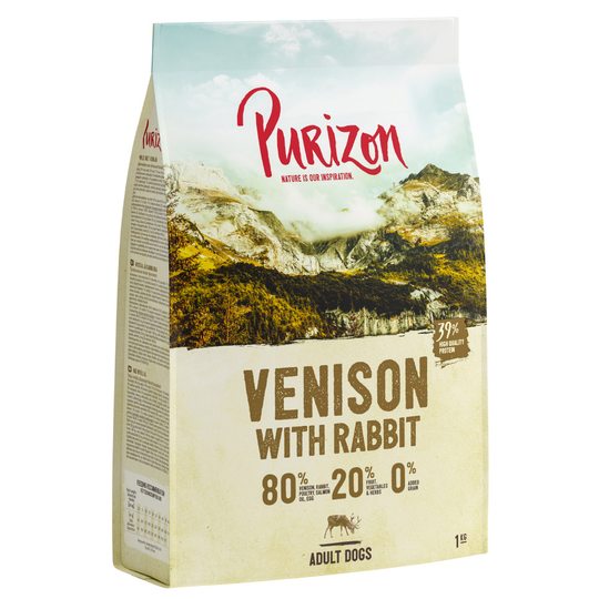Purizon Venison with Rabbit Adult - Grain-free - 1kg