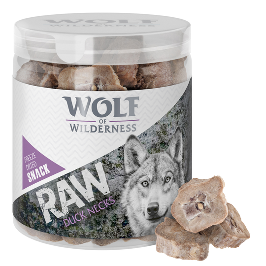 Wolf of Wilderness RAW Freeze-dried Snacks - Duck Neck (90g)