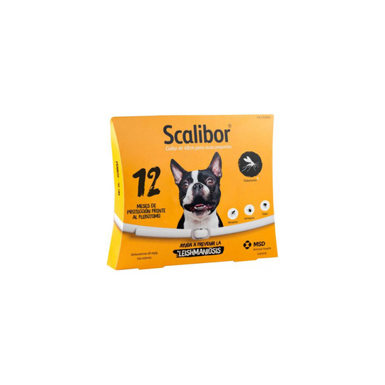 Scalibor flea tick dog collar 12 months protect against sand flies 48c