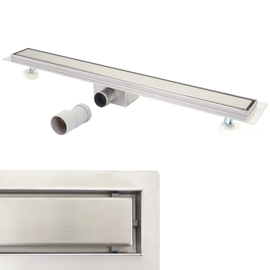5cm Tile-In Shower Drain with Overflow