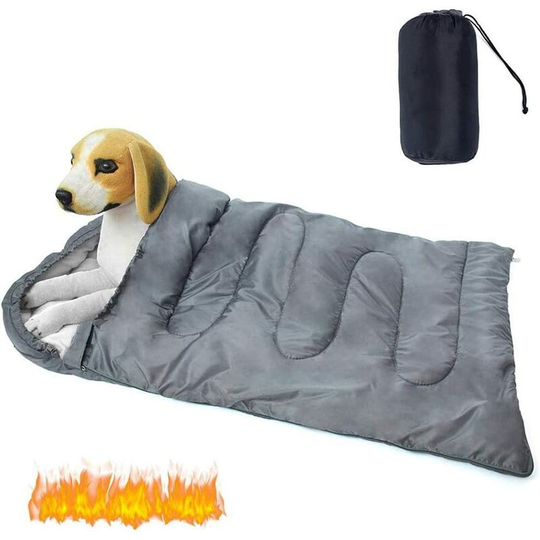 Dog Bed, Warm Waterproof Dog Sleeping Bag Removable Dog Bed for Outdoor Car Travel Camping Hiking Backpacking Medium Dog Sofa