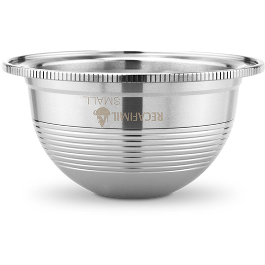 1 Stainless steel coffee capsule + 1 spoon + 1 brush Coffee filter 70ml brewing volume, silver (50 pcs minimum order)