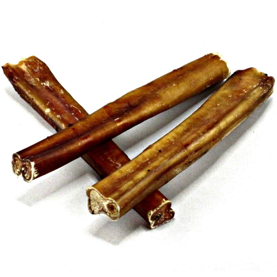 (10) Thick 5" (12cm) Bulls Pizzles Sticks Dog Treat Chew