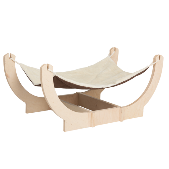 Natural Paradise Hammock - Iris - Large: 79.7 x 41 x 34.2 cm (L x W x H)