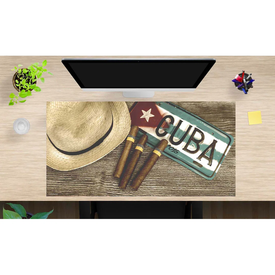 Cuban Cigarillos Desk Pad