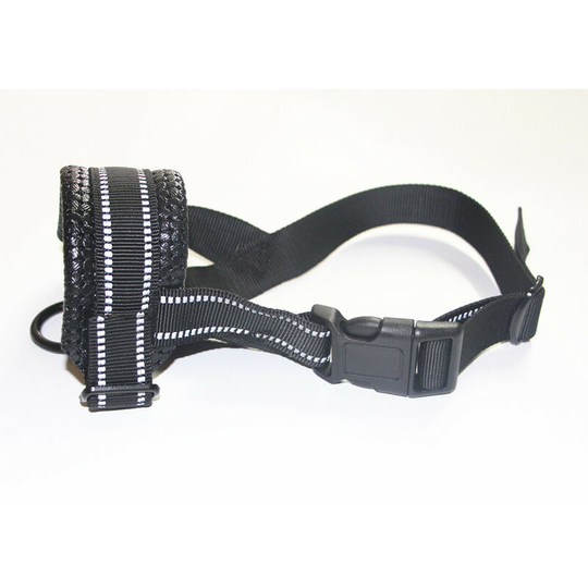 Soft Dog Muzzle with Reflective Strap to Prevent Biting, Barking and Chewing, Dog Training Muzzle