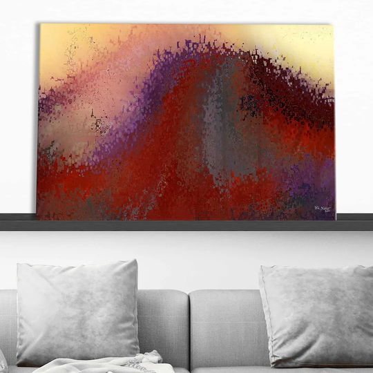 Redwave by Mark Lawrence - Wrapped Canvas Graphic Art Print