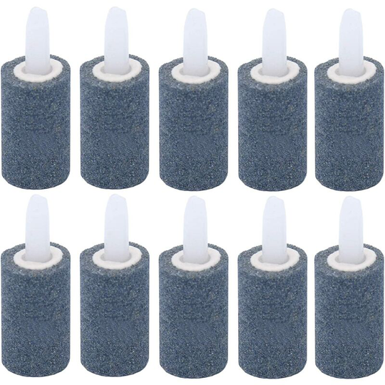 Betterlifegb - Air Stone for Aquarium, 10 Rooms 2.5cm Aquarium Aquarium Aquarium Cylinder Bubble Diffuser for Aquarium Air Pump