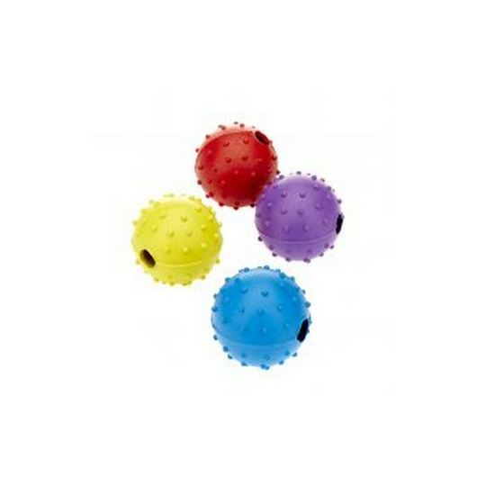Classic Pimple Ball With Bell Dog Toy (Large) (May Vary) - May Vary