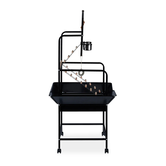 Reggie Bird Cage with Outside Perch
