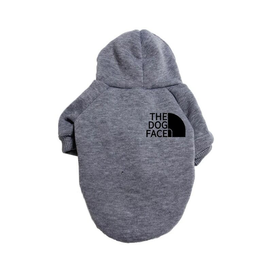 Dog Hoodie Pet Clothes Sweaters for Fall and Winter Dogs Puppy Costumes Dog Sweater Vest for Small Medium Dogs Cats Chihuahua Teddy (df gray black