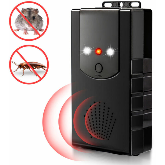 Ultrasonic Marten Protection Rodent Mount Motor Automotive Interior PROTECTION MARDES, - black