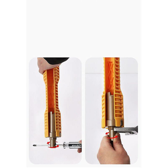 Deckon - Pipe Wrench Multi-purpose Faucet Wrench, Faucet And Sink Installer Tool,plumbing Spanner Wrench Plumbing Tools For Toilet