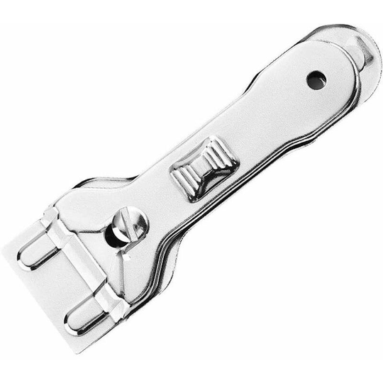 Devenirriche - Cleaning scraper, hob scraper, glass scraper, stainless steel cleaning scraper for ceramic hob, glass scraper