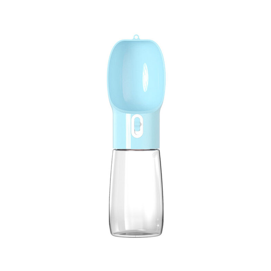 Portable Pet Travel Water Bottle Leak Proof Lightweight Water Drinking Bottles water bottle blue - Muff
