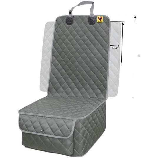 Dog Car Seat Cover, Dog Car Seat Cover Covers for Pets, Grey, 113 * 153 cm, 1 Piece