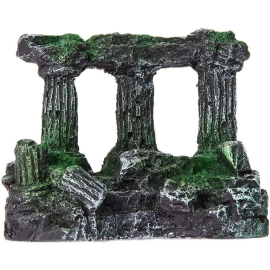 Betterlifegb - Fish Aquarium Artificial Landscape Ruined Ancient Roman Garden Ornament Useful and Practical Pillars (b)