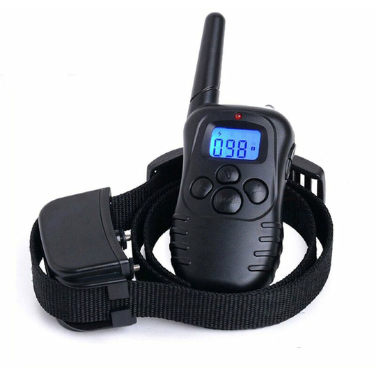 Thsinde - Rechargeable Waterproof Wireless Remote Control Electric Training Collar With 300 Meter Range For Dog Training