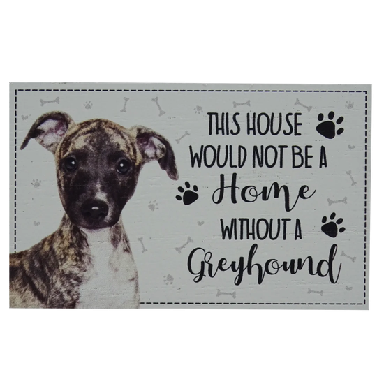 Greyhound Doty Decorative Slate