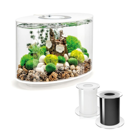 Biorb - Loop 15L White Aquarium With 105 Stand
