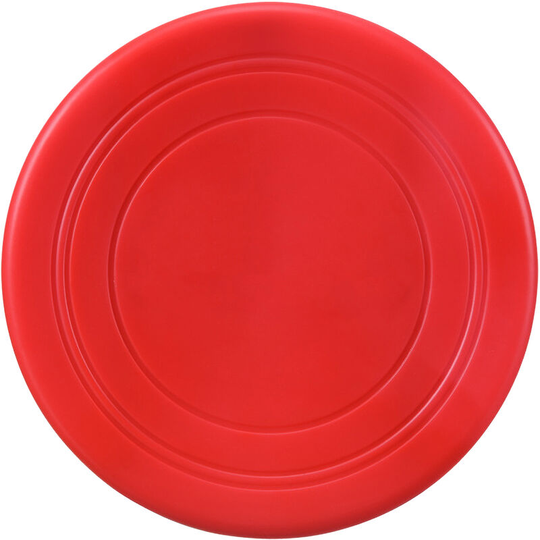 TPR Flying Disc for Pets 17.8CM Disc Interactive Pet Toy Dog Toy Chew Toy Training Plaything Exercise Entertainment Tool for Pets Red